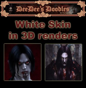 white skin for undead renders