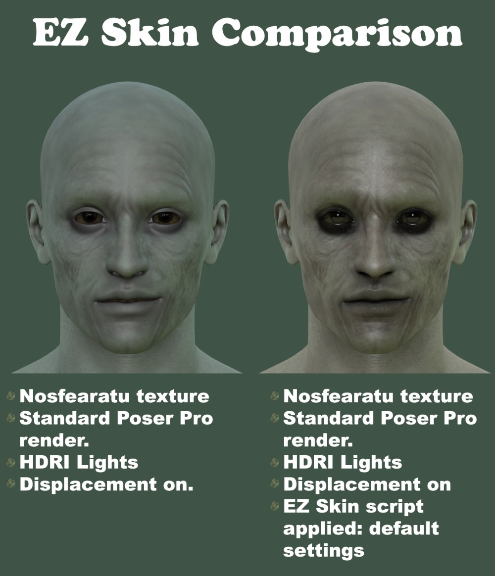 EZ Skin comparison